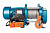 Лебедка электрическая  300/600кг  30/15м с канатом  220B REM KCD