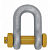 Скоба прямая с гайкой и шплинтом G2150